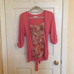 New York & Co. Sweater/Shirt Combo